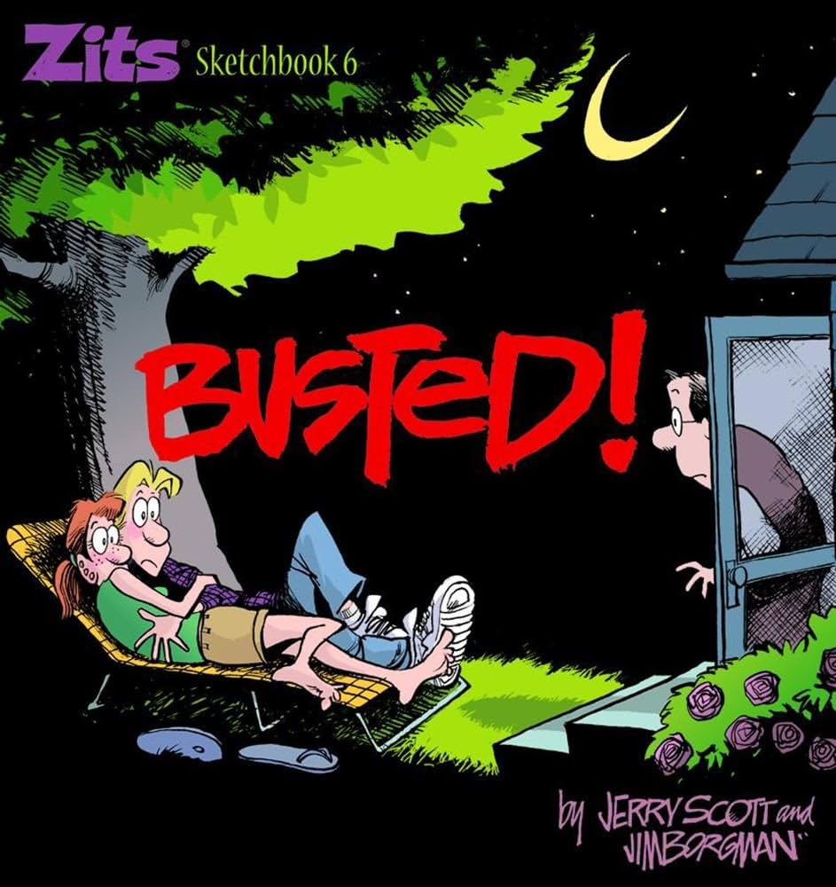 Busted: Zits Sketchbook #6: Scott, Jerry, Borgman, Jim
